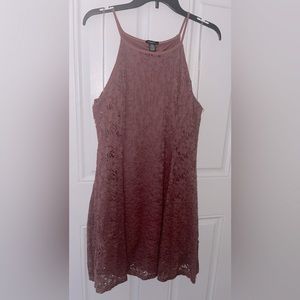 Dusty rose dress